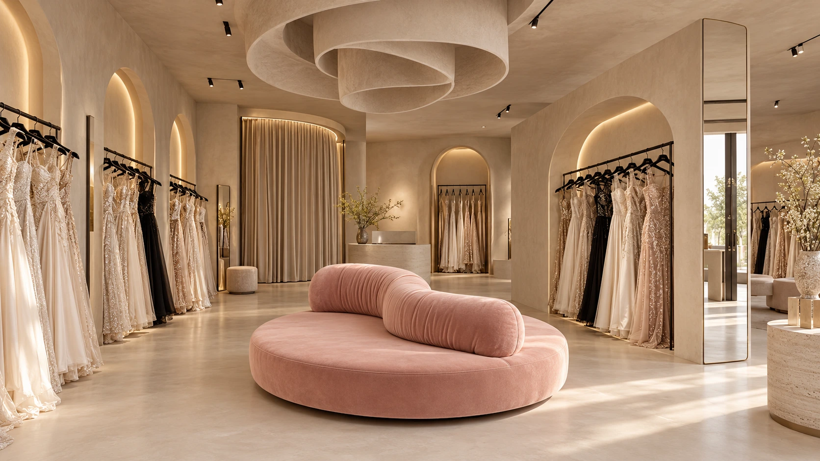 Bridal showroom
